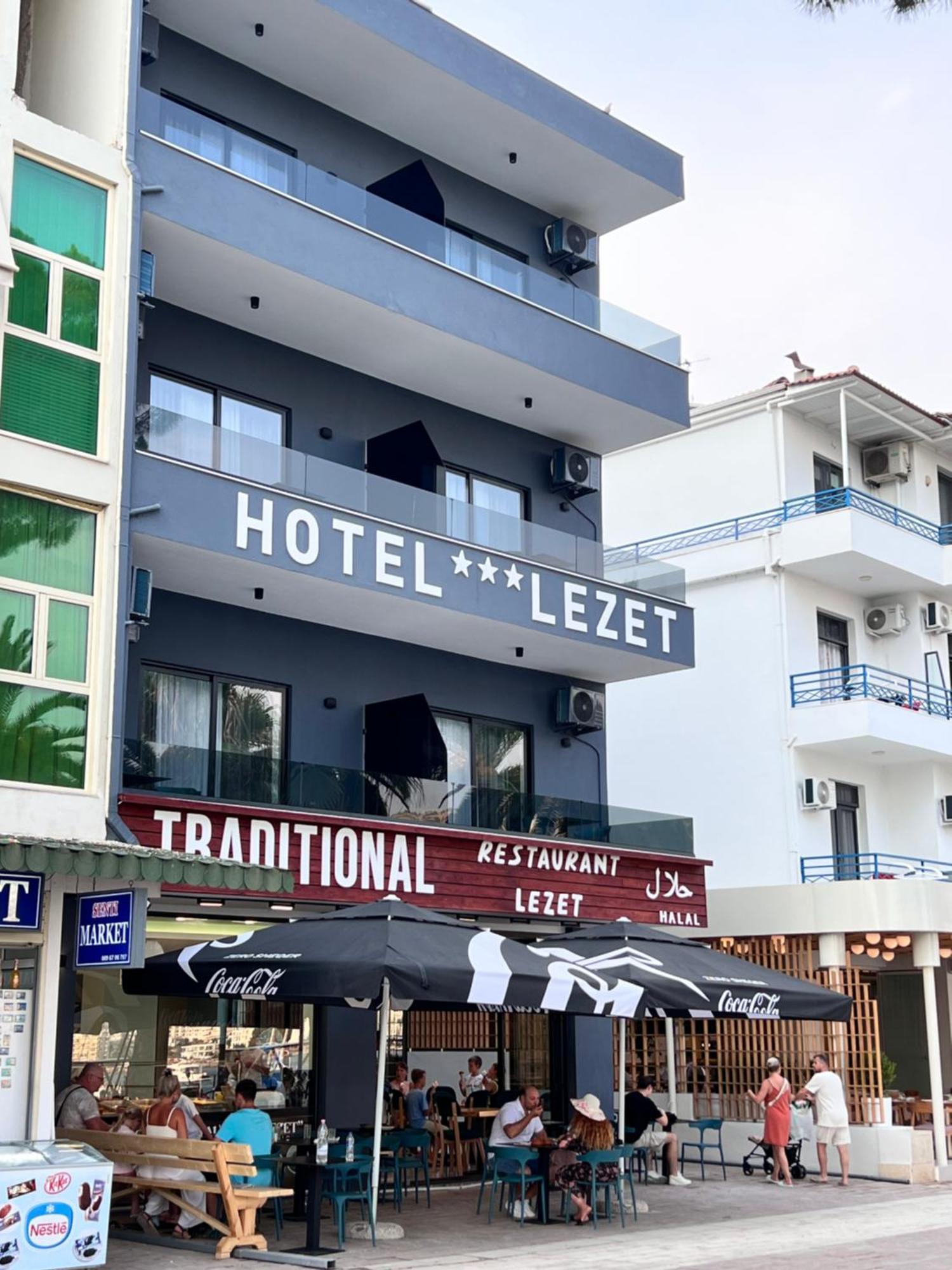Lezet Hotel Sarandë Exterior foto